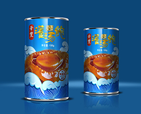 華豐鮑魚罐頭包裝設計
